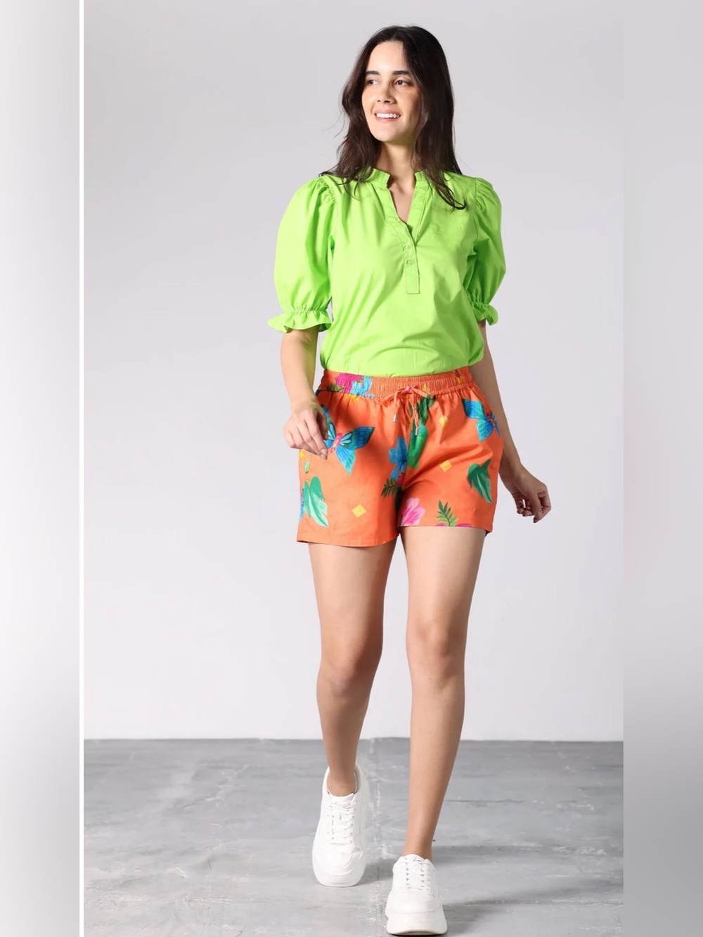Maude Vivante Garden Arts Shorts